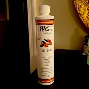 Keratin hair treatment